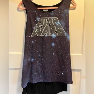 Rock & Republic Star Wars Logo Tank Top - Medium